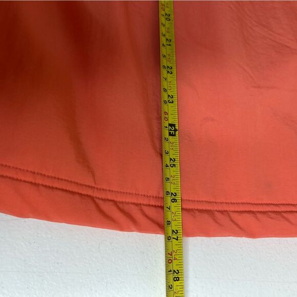 10,000 Ft Above Sea Level Destination Jacket Orange Fleece Lined Women Medium - Picture 14 of 16